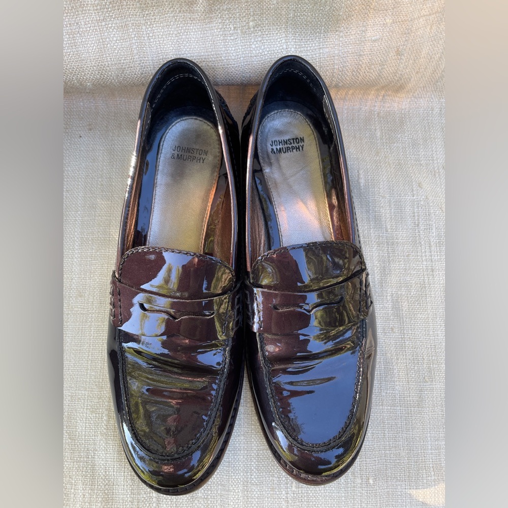 Johnston & Murphy ‘Regina’ Patent Loafers Sz 8.5